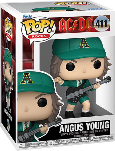 FUNKO POP Rocks AC/DC Angus Young Green Outfit 411